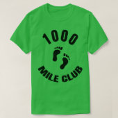 1000マイルクラブ(2) Tシャツ (デザイン正面)