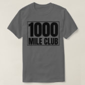 1000マイルクラブ Tシャツ (デザイン正面)