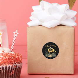 1000匹の蜂が刺すはっきりしたデザイン ラウンドシール