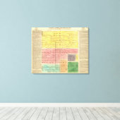 1000年から1813年までのサボイの家 キャンバスプリント (インサイチュ (ウッドフロア))