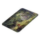 1000年のカシの木（カール・レッシング著） マグネット (左側)