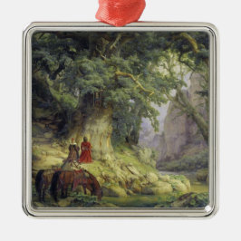 1000年のカシの木（カール・レッシング著） メタルオーナメント