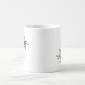 1000年の食べ物を与え神 コーヒーマグカップ (中央)