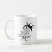 1000年の食べ物を与え神 コーヒーマグカップ (左)