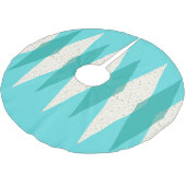 1000年半ばのクモダンリスマスツリーのスカート ブラッシュドポリエステルツリースカート (アングル)