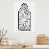 1000応答祈りの言葉追跡 ポスター (キッチン)