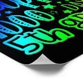 1000日頭が切れる第5級先生100日目 ポスター (角)