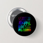 1000日頭が切れる第5級先生100日目 缶バッジ (正面&裏面)