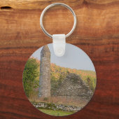 1000歳以上のアイリッシュラウンドタワー キーホルダー (正面)