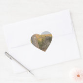 1000歳以上のアイリッシュラウンドタワー ハートシール (封筒)