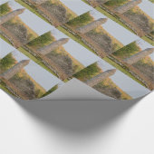 1000歳以上のアイリッシュラウンドタワー ラッピングペーパー (角)