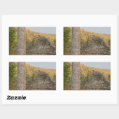 1000歳以上のアイリッシュラウンドタワー 長方形シール (シート)