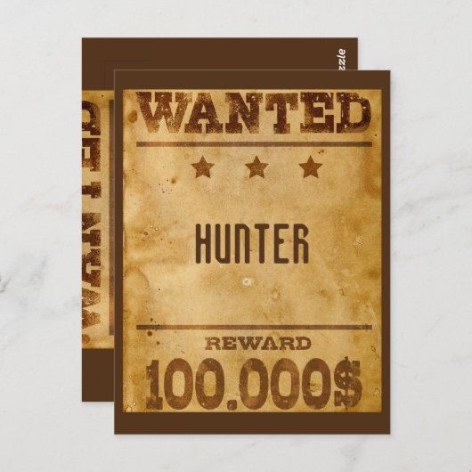 10000素朴ドル欲しパーソナライズされたい ポストカード (正面/裏面)