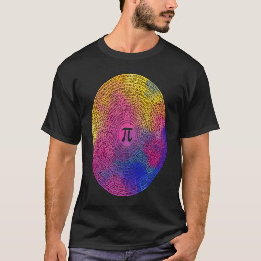 10000 Digits Pi Sign Math  Mathematics Nerd Pi Day Tシャツ (正面)