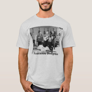 1000293のPoaceousのBluegrass Tシャツ
