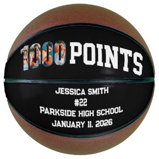 1000 Career Points Scorer Photo Player Team バスケットボール