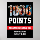 1000 Points Basketball ポスター (正面)
