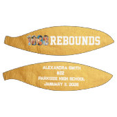 1000 Rebounds Career Milestone Player Team Gold  バスケットボール (パネル)