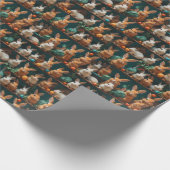 1001かわいいバンニーv2 | ラッピングペーパー (角)