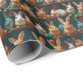 1001かわいいバンニーv2 | ラッピングペーパー (ロールコーナー)