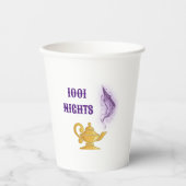 1001ナイトアラジン魔法ランプ 紙コップ (正面)