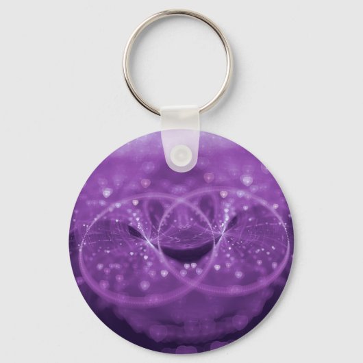 1001ハート キーホルダー (正面)