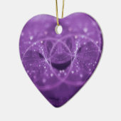 1001ハート セラミックオーナメント (左)