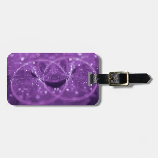 1001ハート ラゲッジタグ (正面横)