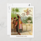 1001年アラビアの夜：魅惑の馬 ポストカード (正面/裏面)