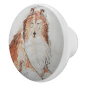 100.いい老犬 セラミックノブ (右)