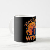 100%おもしろいその魔女ハロウィーン コーヒーマグカップ (正面左)