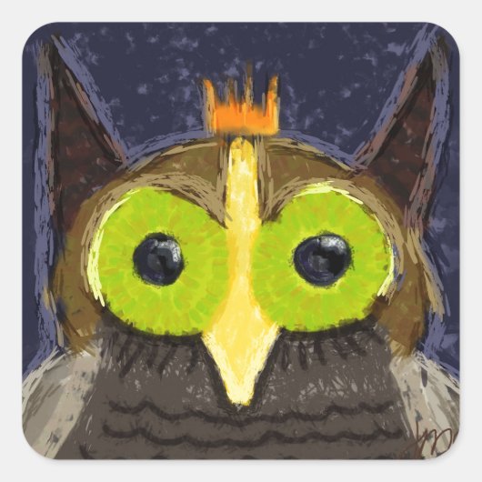 100.くねくろう スクエアシール (正面)