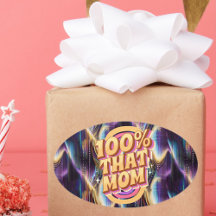 100%そのMom抽象芸術パターン