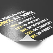 100%の作業 フォトプリント            (角)