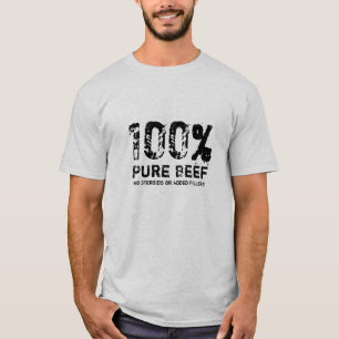 100%の純粋なビーフ Tシャツ