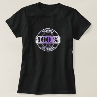 100%の自然なTシャツ Tシャツ