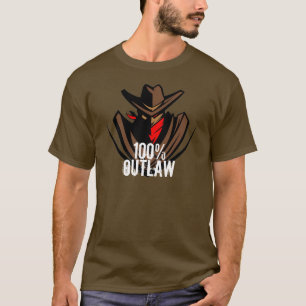 100%の違法のTシャツ Tシャツ