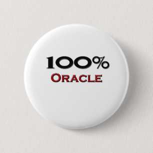 100%のOracle 缶バッジ