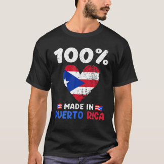 100%はプエルトリカ製おもしろいことわざPuert Tシャツ