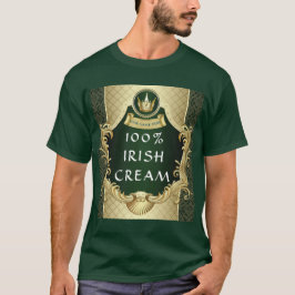 100% アイリッシュクリーム セイントパトリックデー エッチなTシャツ Tシャツ