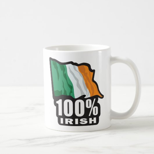 100% アイリッシュ コーヒーマグカップ (右)