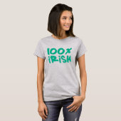 100% アイリッシュ Tシャツ (正面フル)