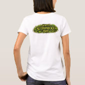 100% アイルランド人...セントパトリックの祝日に! Tシャツ (裏面)