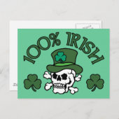 100%アイルランド語 ポストカード (正面/裏面)
