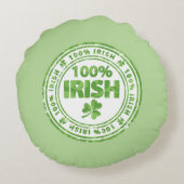100%アイルランド語 ラウンドクッション (裏面)