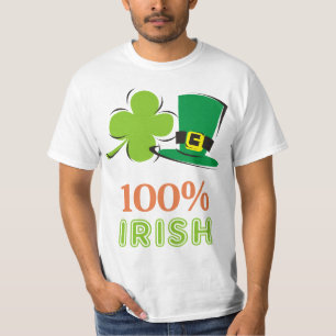 100%アイルランド語 Tシャツ