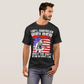 100%アメリカ溶接機 Tシャツ (正面フル)