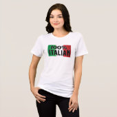 100% イタリアン プライド トライブレンドＴシャツ (正面全面)