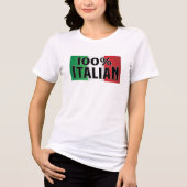 100% イタリアン プライド トライブレンドＴシャツ (正面)