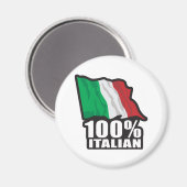 100% イタリアン マグネット (正面/裏面)